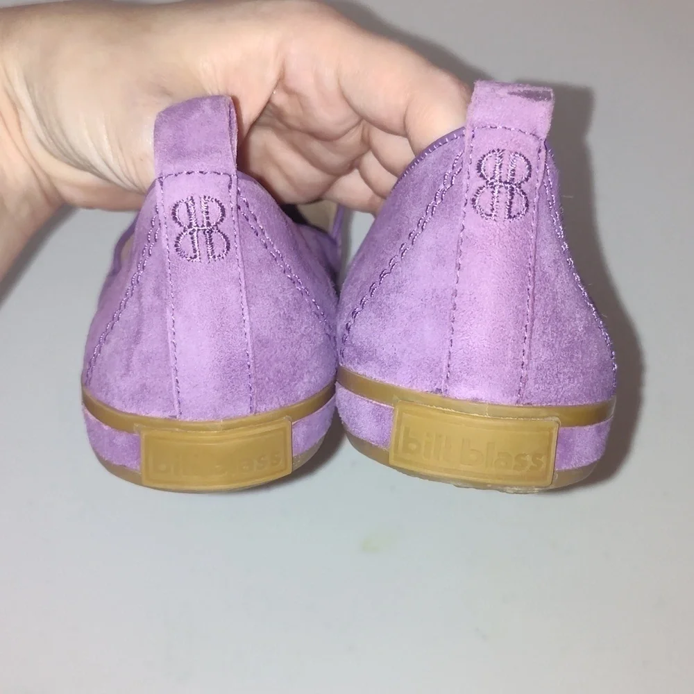 Bill Blass Sutton Slip-on in Lilac Size 7 Purple Flat Loafers